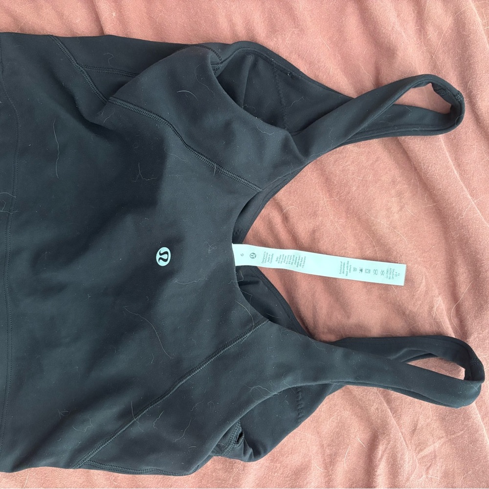 lululemon athletica Classic Black Tank Top